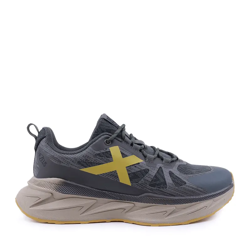 Sneakers bărbați Thezeus kaki din material textil 2491BPS30135KA