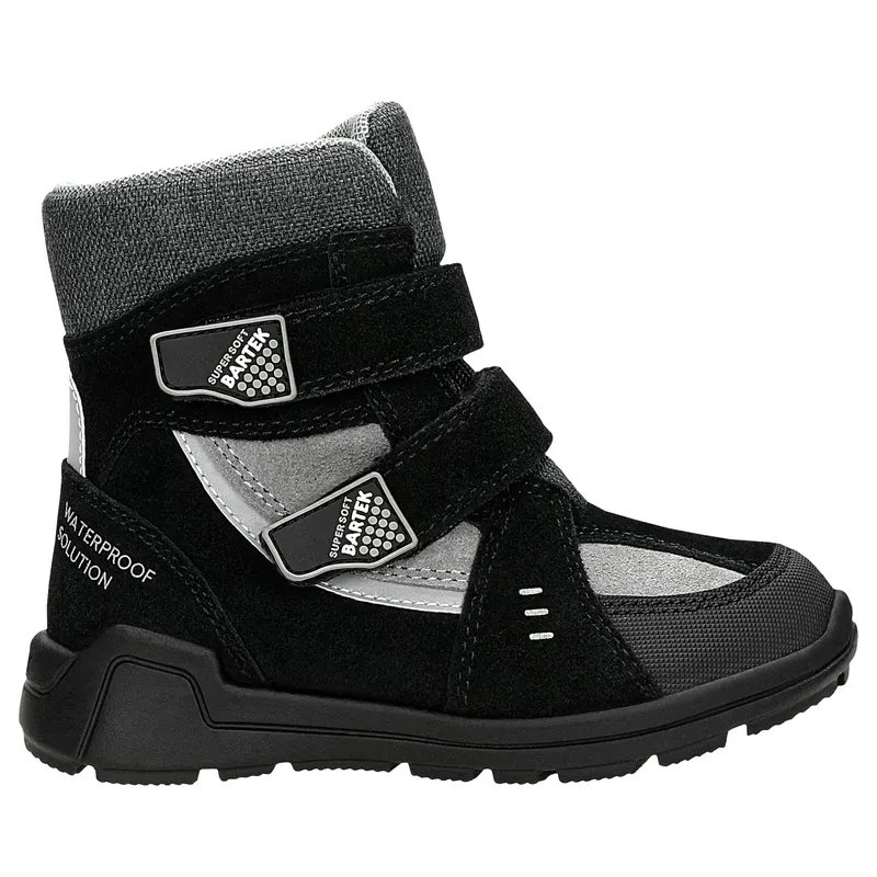 Ghete BARTEK 88006-71, negre-gri