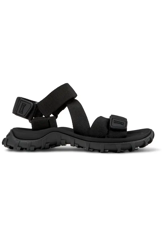 Sandale cu inchidere velcro Drift Trail - Negru