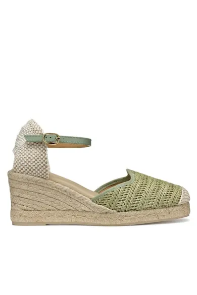 Espadrile dama D55NGE-02MLM C3002 - Textil - Verde