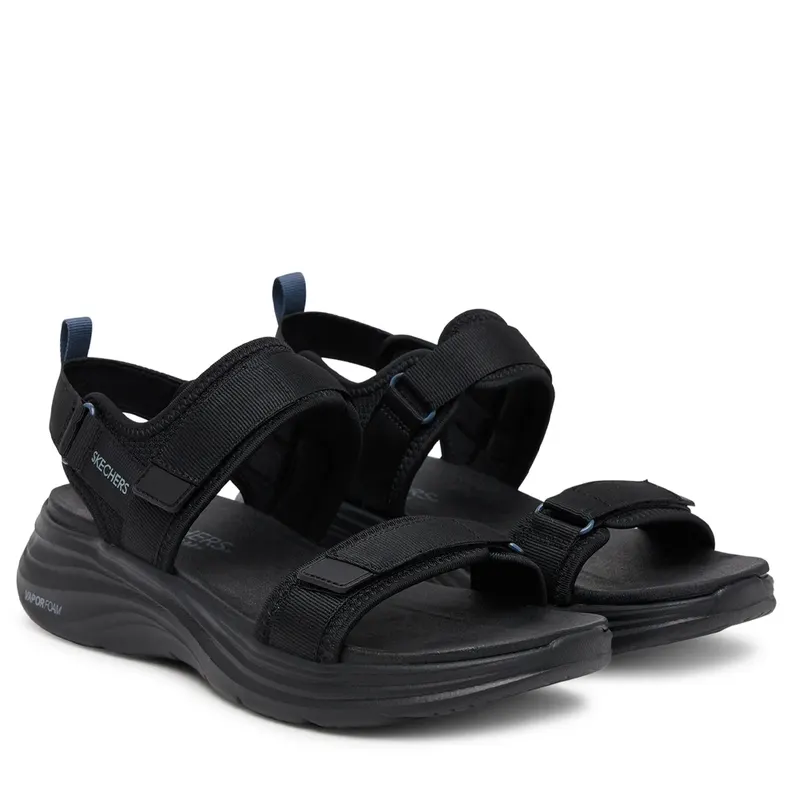 Sandale sport femei Skechers VAPOR FOAM negre 1961DS120009N — imaginea 2