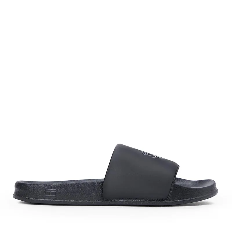 Papuci plajă bărbați Tommy Hilfiger negri 3411BSL5800N