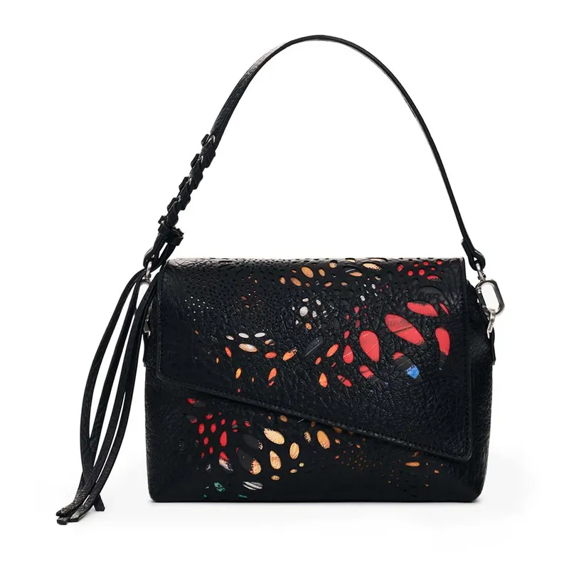 Poșetă crossbody femei DESIGUAL neagră 2182POSSSAXP94N