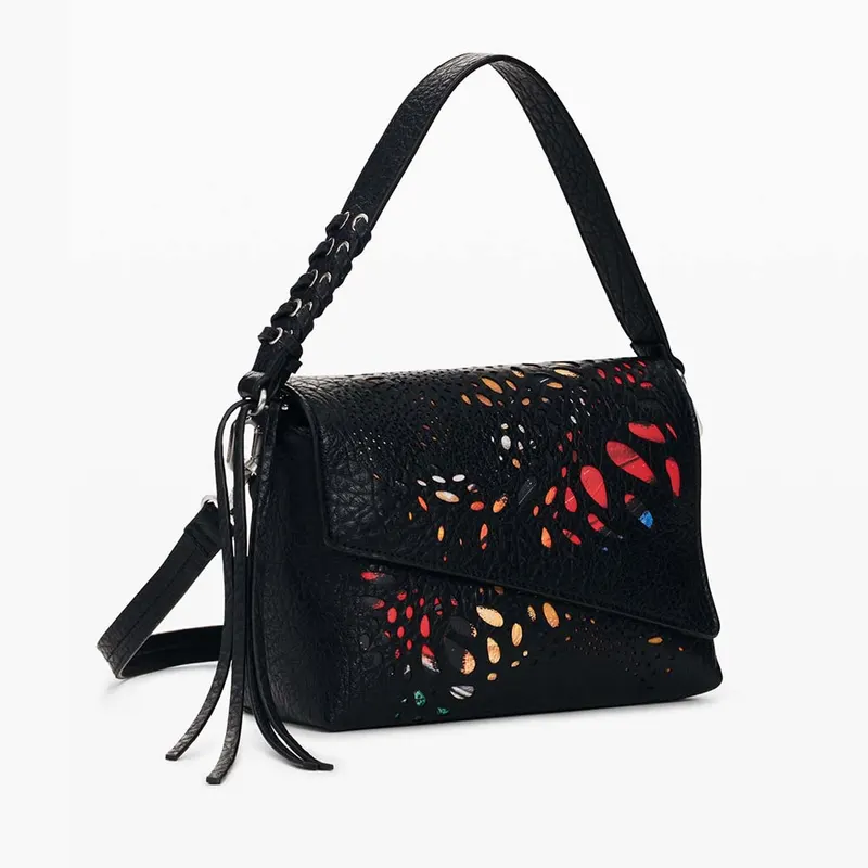 Poșetă crossbody femei DESIGUAL neagră 2182POSSSAXP94N — imaginea 2