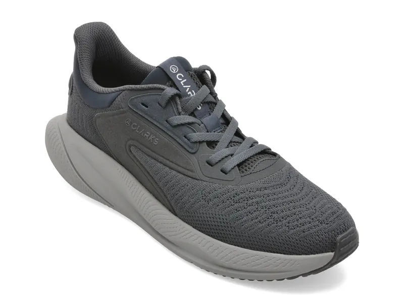 Pantofi sport CLARKS bleumarin, PACE MOVE, din material textil