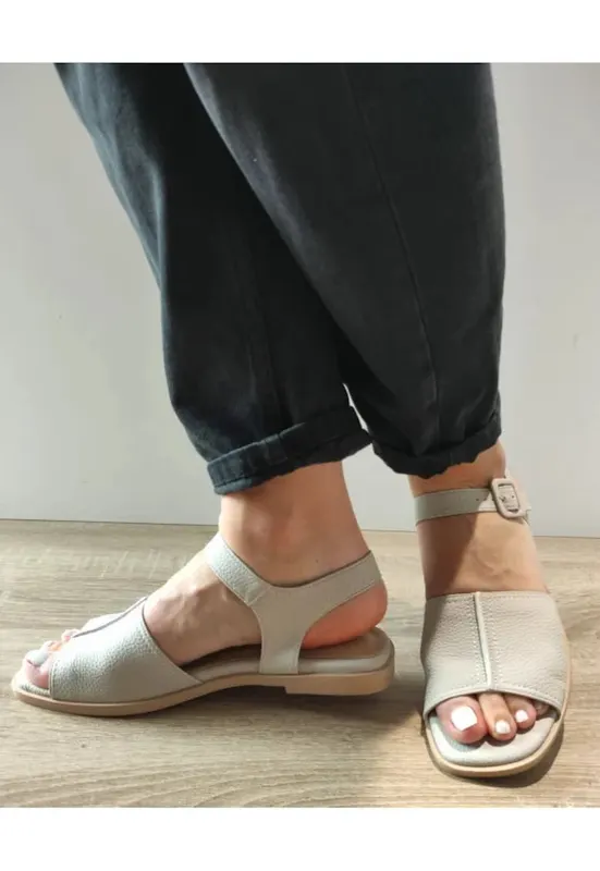 Sandale Casual Dama 60031A 52-N Gri Deschis - Gri - Gri