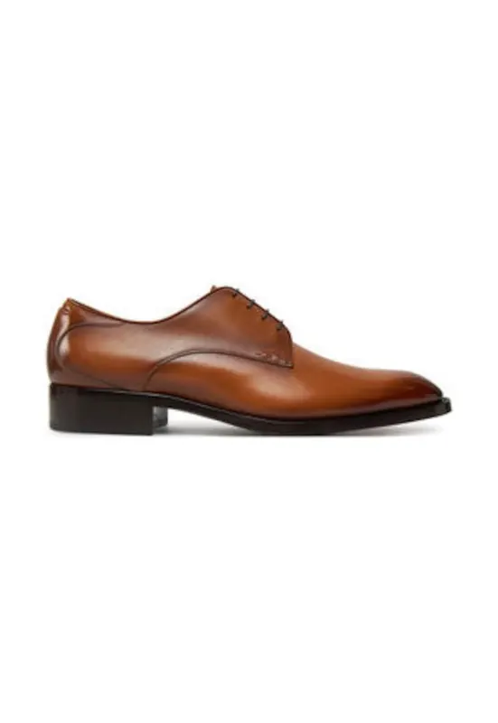 Pantofi barbatesti - piele naturala - maro - eleganti - confortabili -