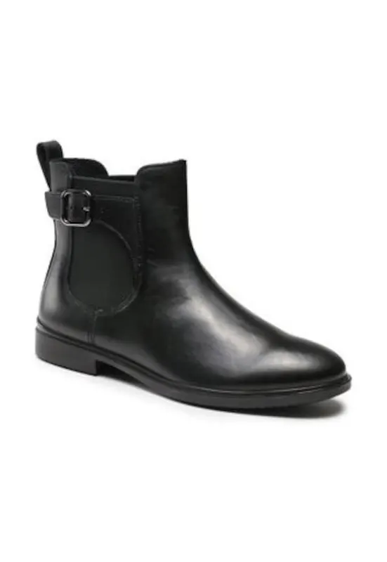 Ghete dama - 303172121 - piele naturala - negru