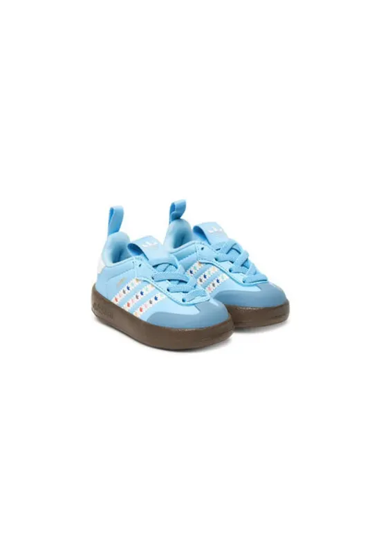 Pantofi sport din piele ecologica cu logo