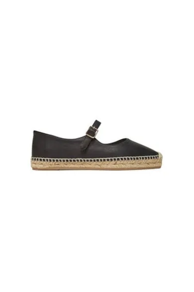 Espadrile dama 025701-100 - Piele naturala - Negru