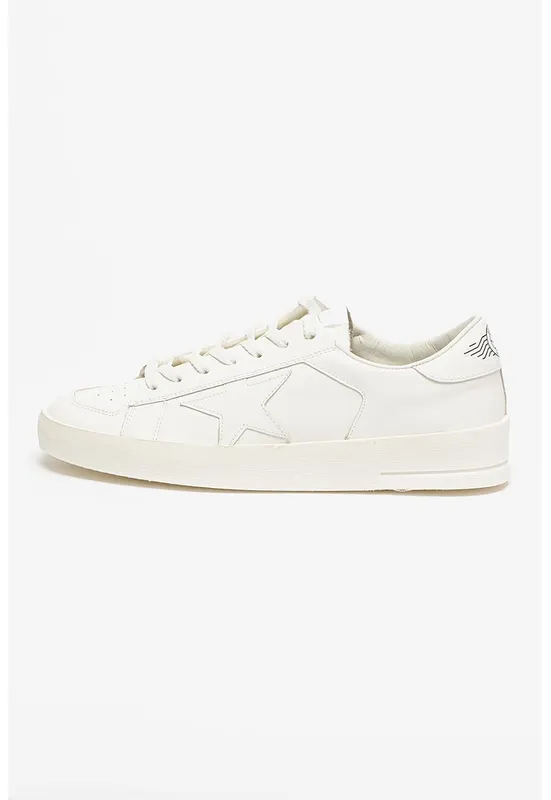 Pantofi sport de piele Stardan - Alb