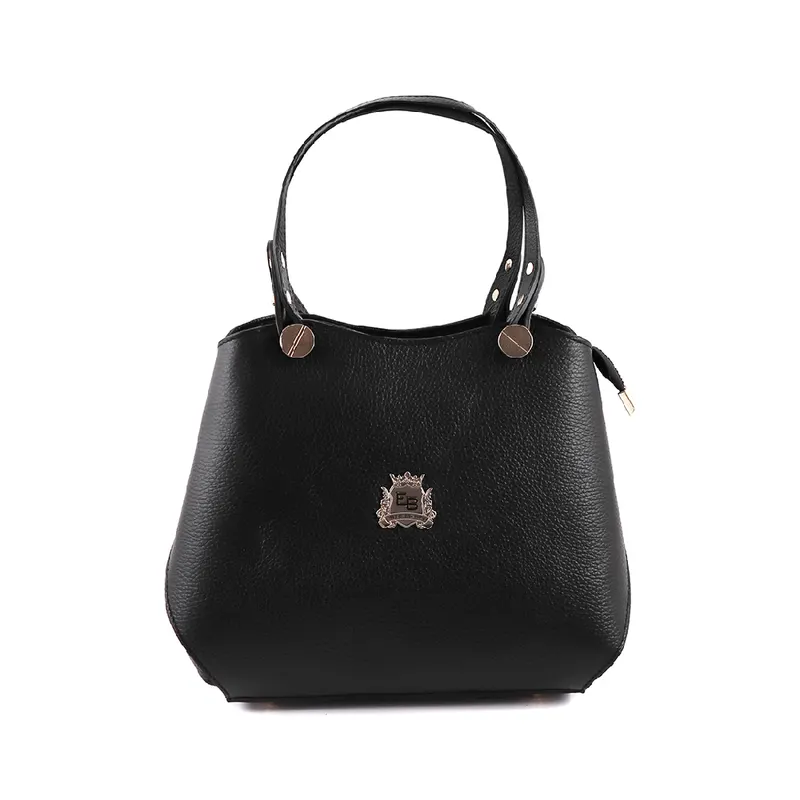 Poseta femei Enzo Bertini neagra din piele 154posp2219n