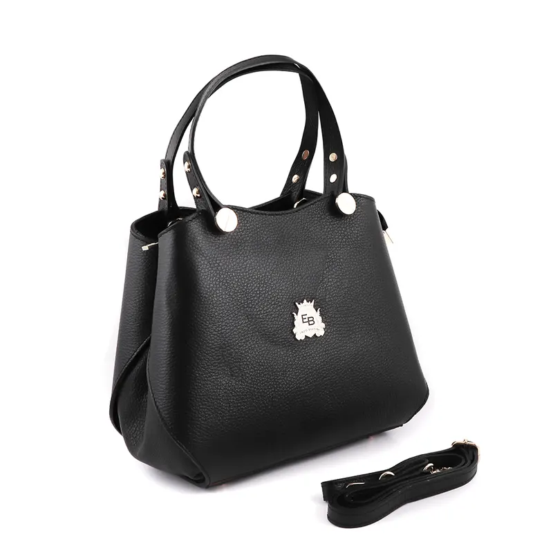 Poseta femei Enzo Bertini neagra din piele 154posp2219n — imaginea 2
