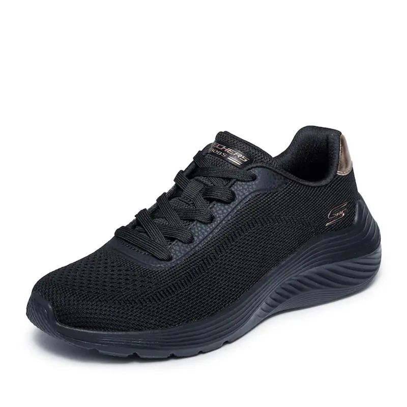 Pantofi sport femei Skechers Bobs Squad Waves negri 1961DP117679N — imaginea 2