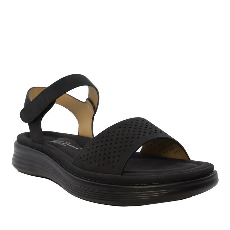 Sandale femei Solo Donna negre 2859ds6117n — imaginea 2