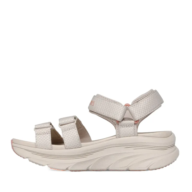 Sandale sport femei Skechers D'LUX WALKER bej 1961DS119826BE — imaginea 2