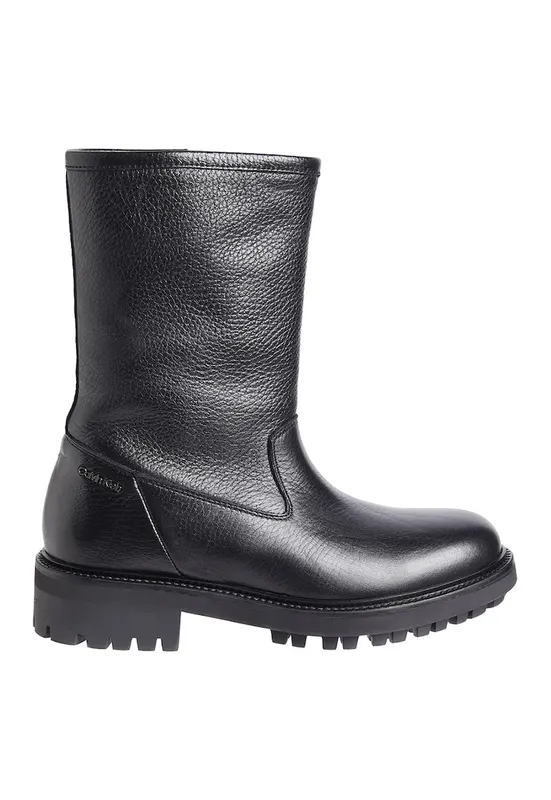 Ghete de piele - Negru