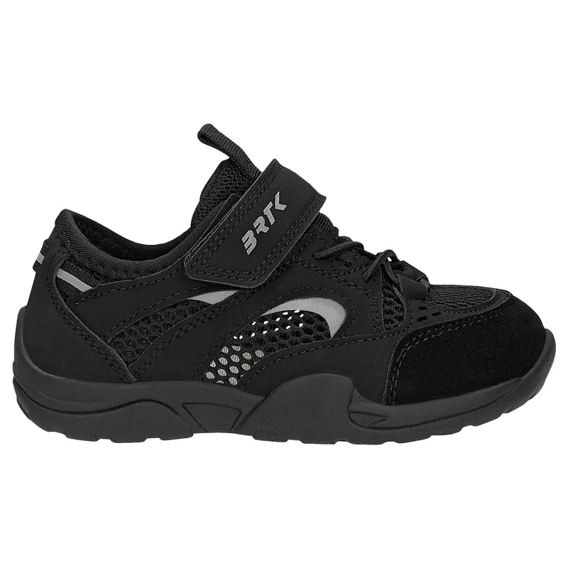 Sneakers barefoot negri cu șireturi elastice BARTEK 87023-11