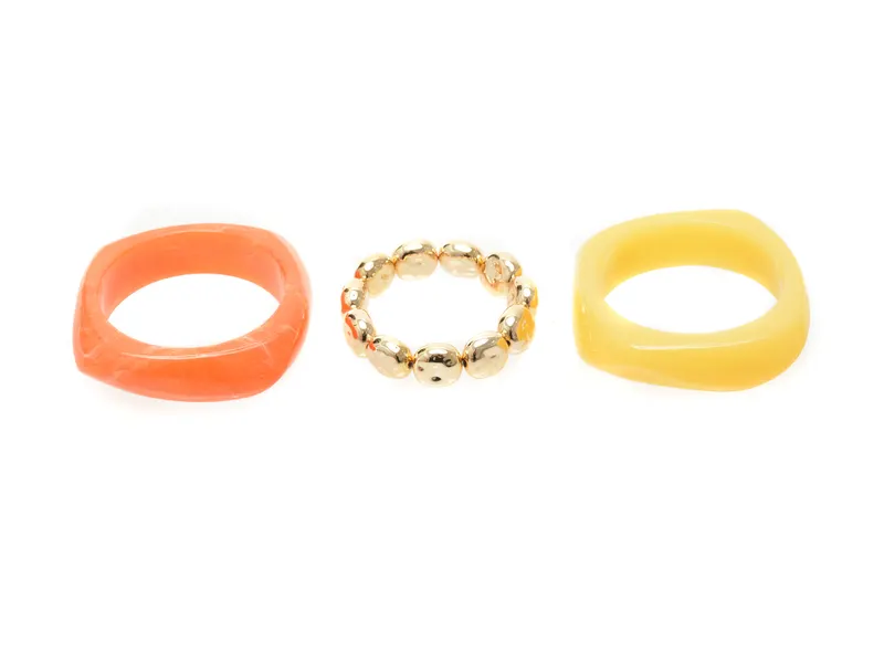 Bratara portocalie, SUNVIBES 800, din pvc