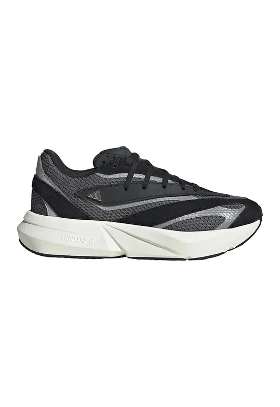 Pantofi sport cu insertii de piele intoarsa Lightblaze - Negru/Argintiu