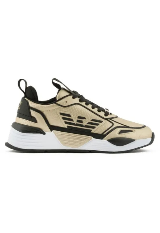 Pantofi sport pentru Femei - ace runner python - X8X160-XK365-S996 - Auriu - Auriu