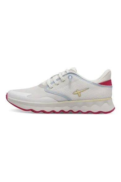 Pantofi sport low-cut wedge - Alb