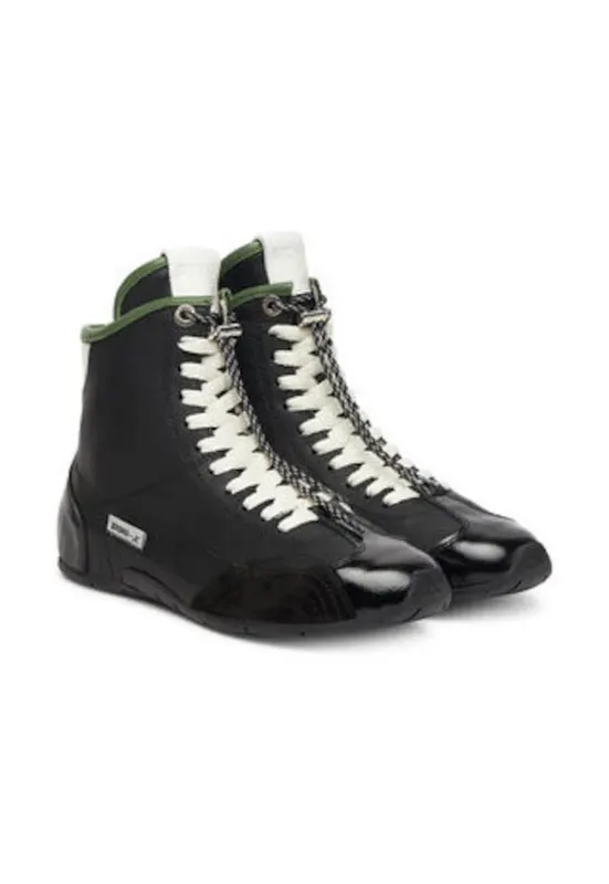 Tenisi dama 305520753 - Piele naturala - Negru - Negru