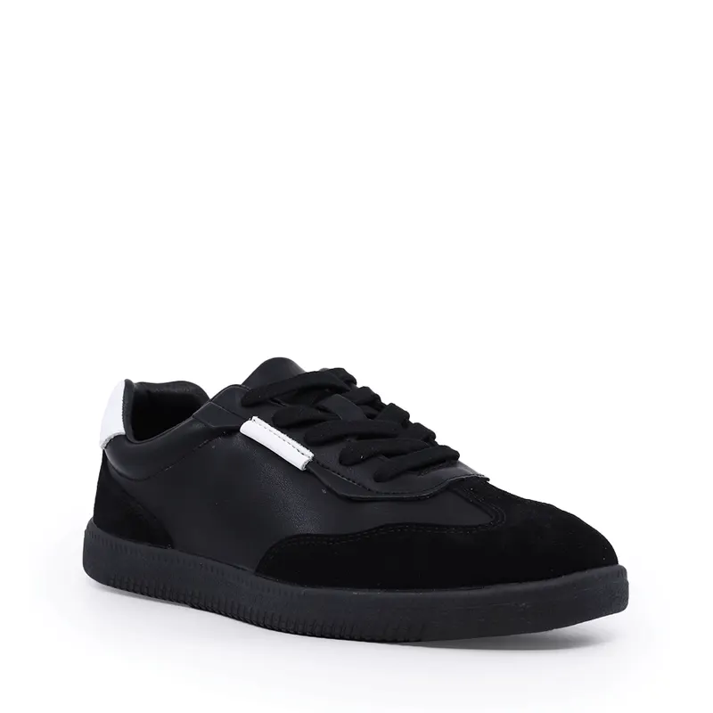 Sneakers femei Solo Donna negri din piele 2549dp7290n — imaginea 2