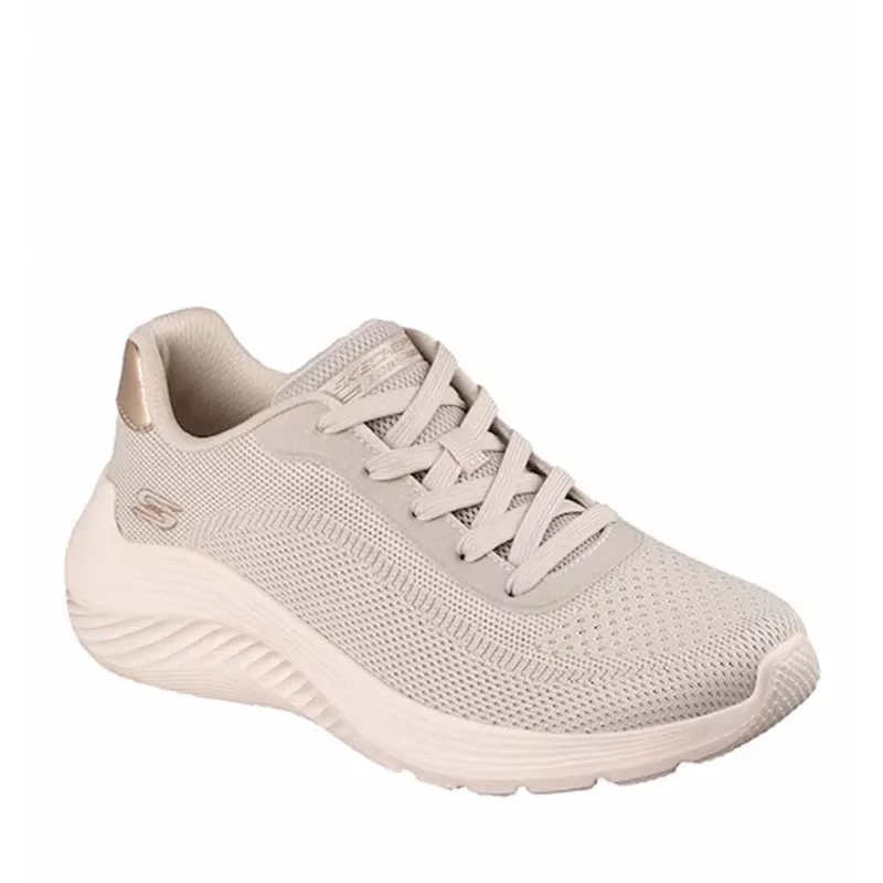 Pantofi sport femei Skechers Bobs Squad Waves gri bej 1961dp117679gr — imaginea 2