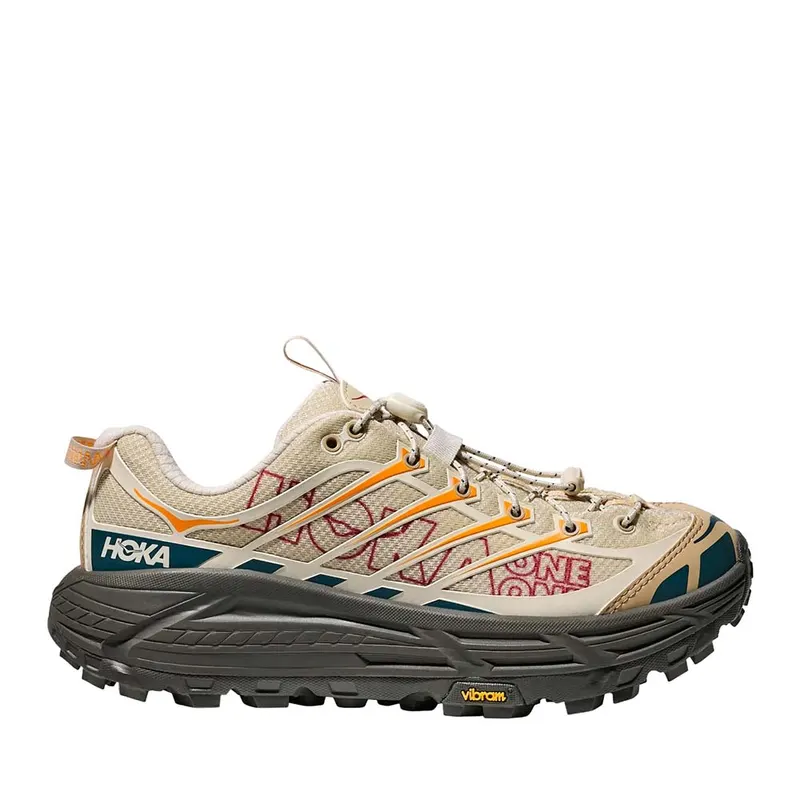 Pantofi sport femei Hoka Mafate Three2 Wordmark bej 3971DPS1175490BE