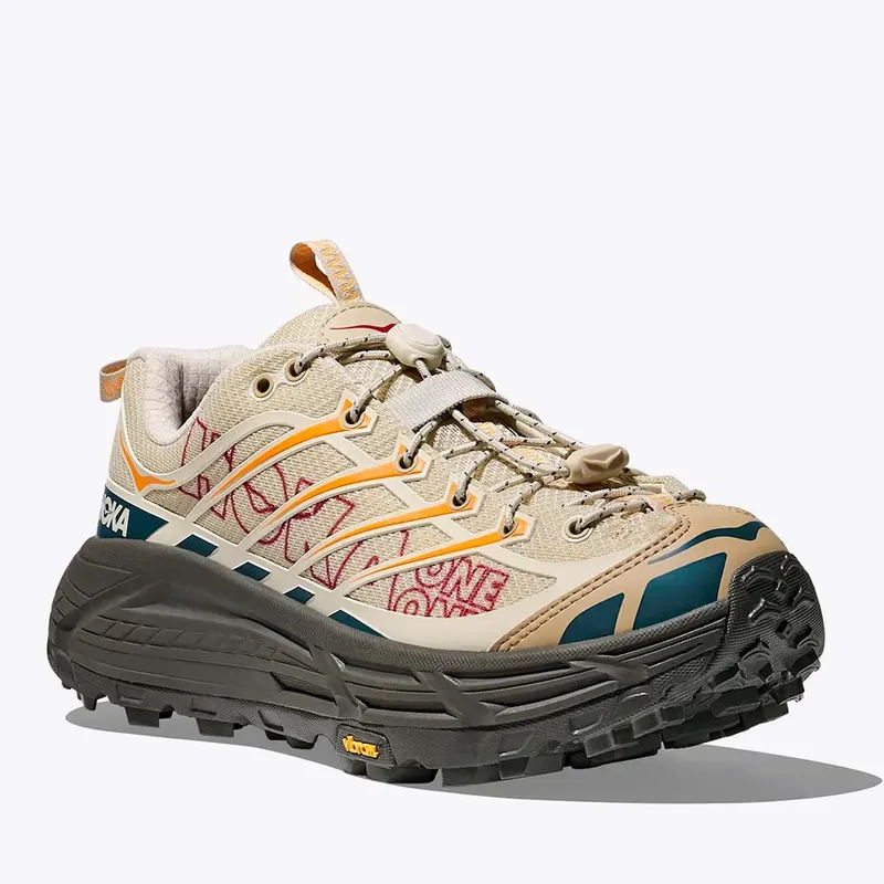 Pantofi sport femei Hoka Mafate Three2 Wordmark bej 3971DPS1175490BE — imaginea 2