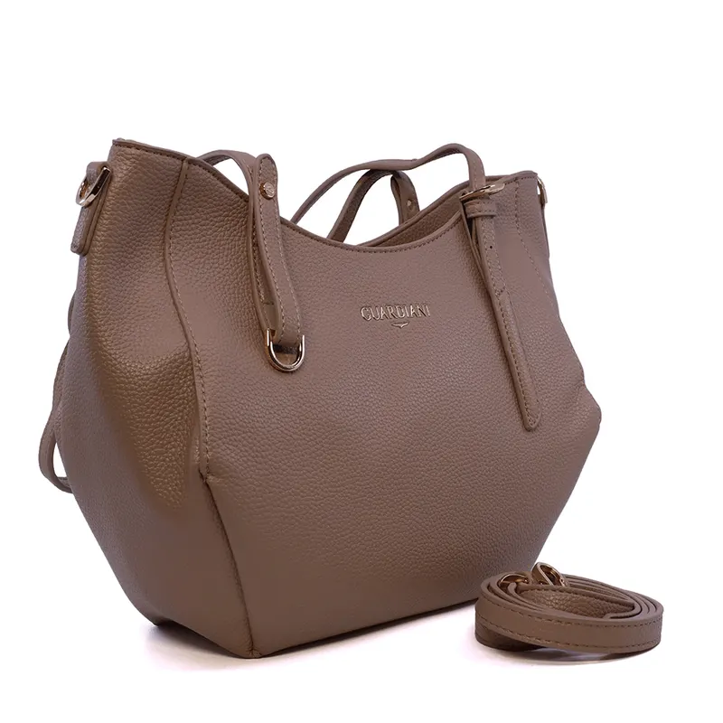 Poșetă tote femei Guardiani Origami taupe 811POSSGTT006TA — imaginea 2