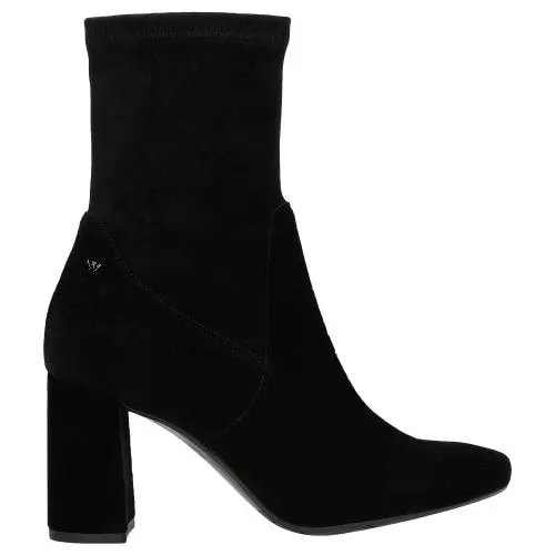 Botine velur negre damă