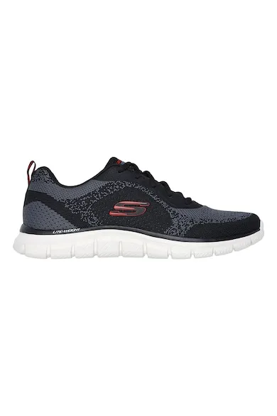 Pantofi sport din plasa Track Glendor - Negru/Gri antracit