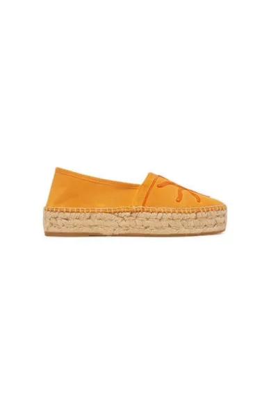 Espadrile dama G106490 - Textil - Portocaliu