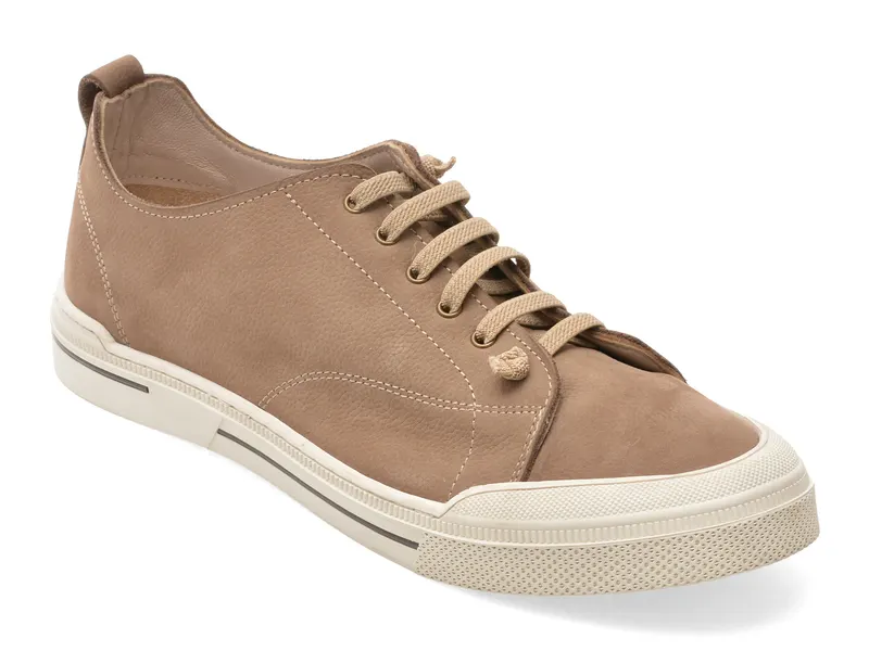 Pantofi sport gri, 26Y10, din nabuc