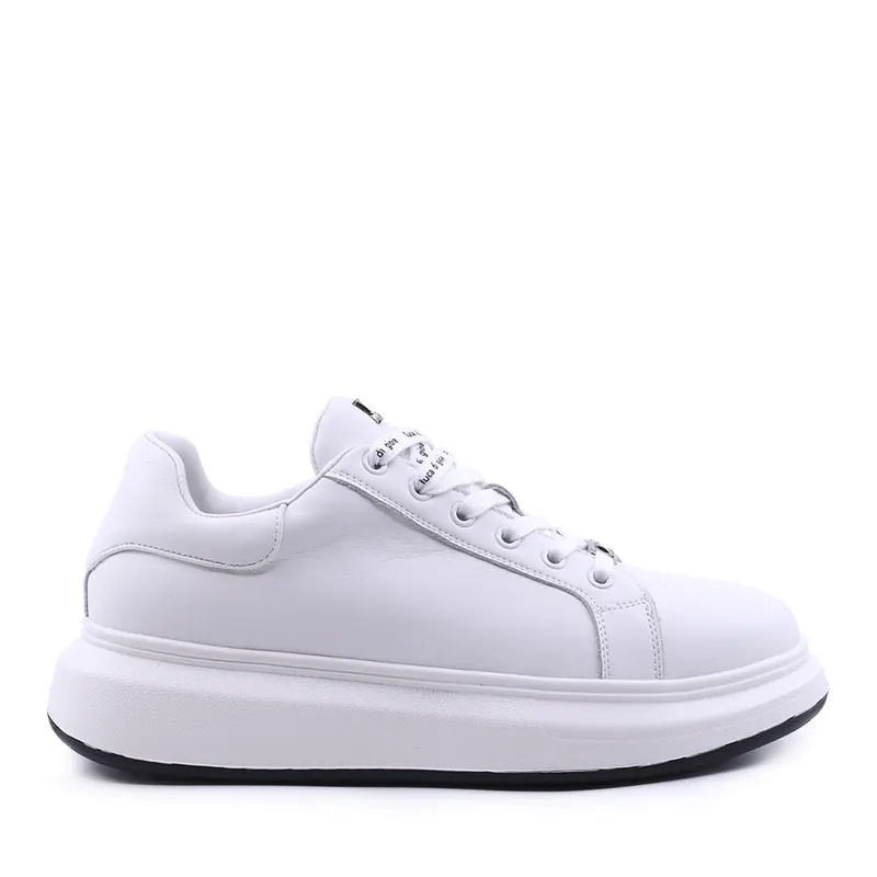 Sneakers bărbați Luca di Gioia albi din piele 3911BP811A