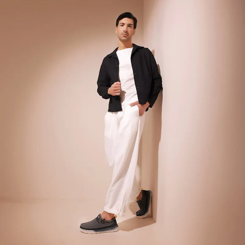 Mocasini ușori bărbați KAUAI WALLABEE KNIT bleumarin din textil 3951bm61090bl — imaginea 2