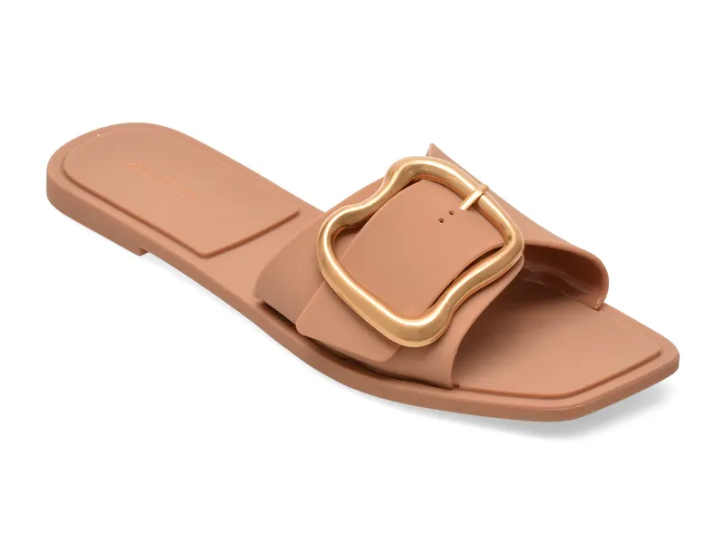 Papuci ALDO maro, ZOEA 230, din pvc