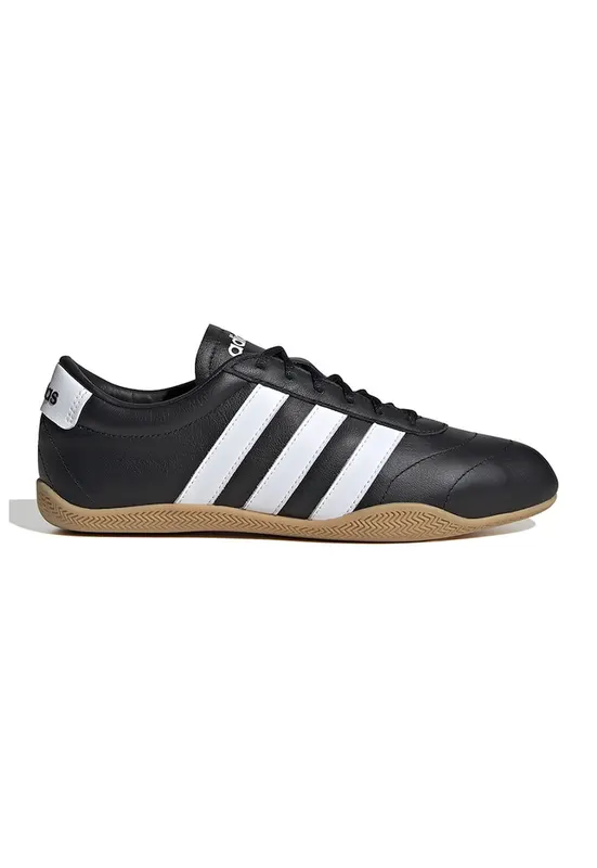Pantofi sport Grand Court cu detalii din piele ecologica - Alb/Negru