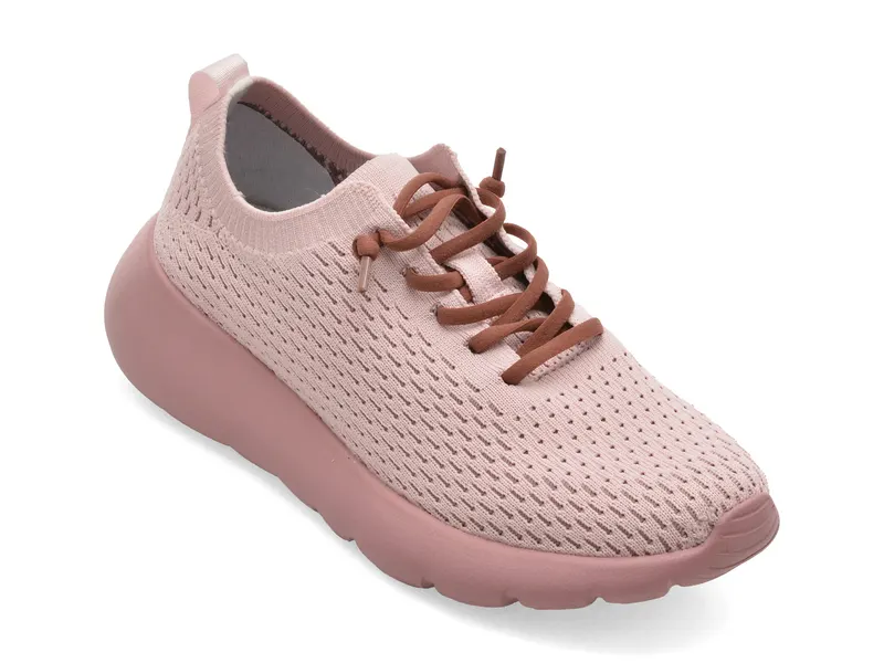 Pantofi sport roz, 605, din material textil