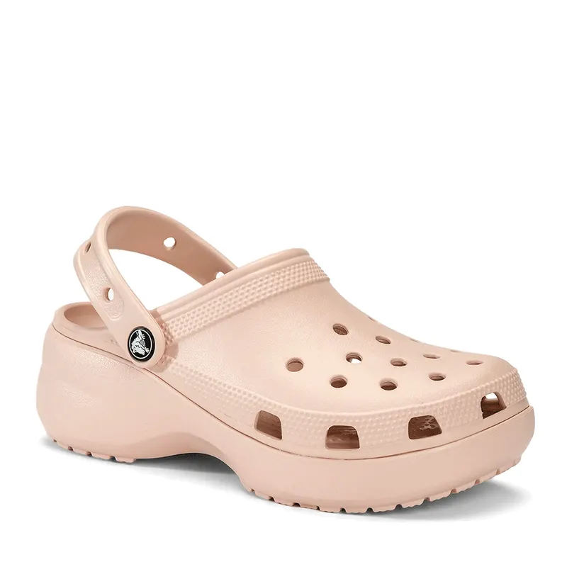 Saboți femei CROCS Classic Platform Clog W quartz 3891DSL206750RO — imaginea 2