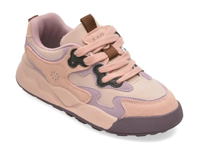 Pantofi sport SELECTION KIDS mov, W316, din piele ecologica