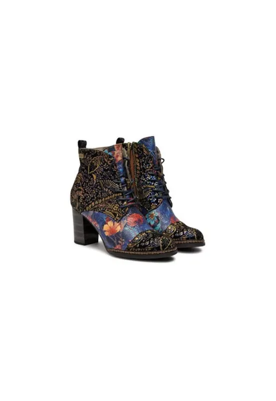 Ghete dama 304356735 - Piele naturala - Albastru - Albastru