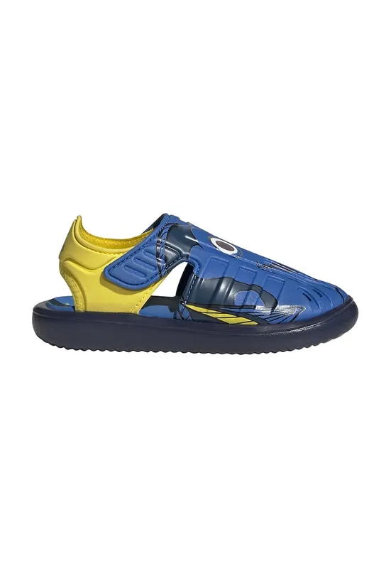 Sandale cu model si velcro Dori Disney - Galben/Albastru royal
