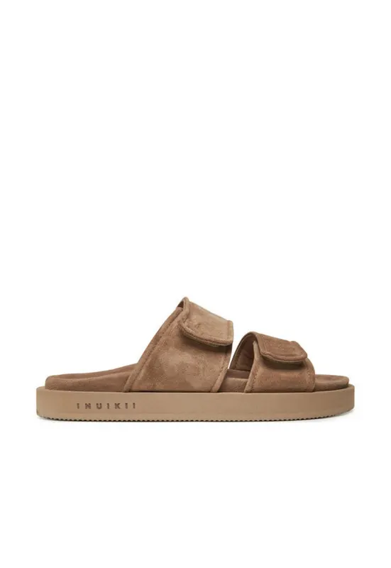 Slapi barbati 50102 510/705 - Piele naturala - Bej - Bej