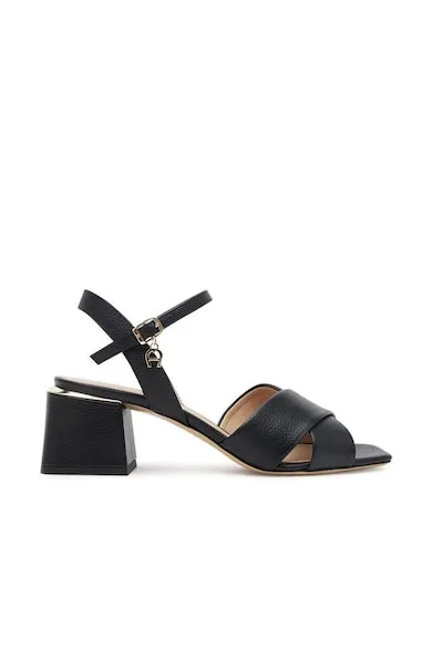 Sandale dama - 1251100 - Piele naturala - Negru