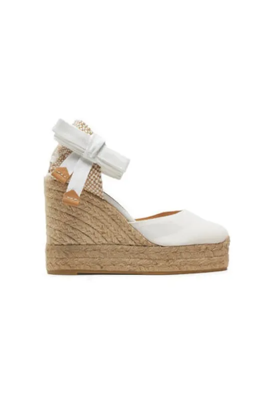 Espadrile dama 20961 - Textil - Alb