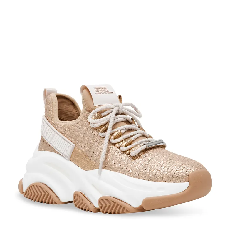 Sneakers femei Steve Madden nude din material textil knitted 1469DPPROJECTNU — imaginea 2