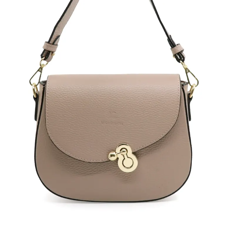 Poșetă crossbody Luca di Gioia nude din piele 245posp22012nu — imaginea 2